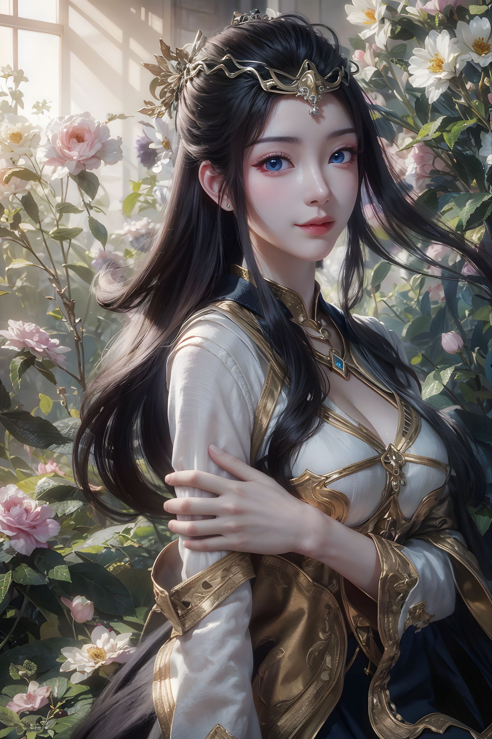 背后